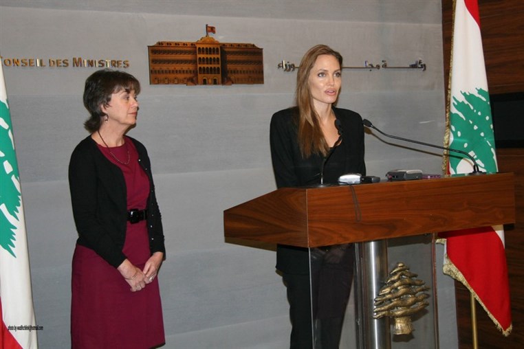 Angelina Jolie at Saray 